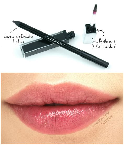 Givenchy Noir Révélateur Lip Liner Dupes & Swatch 